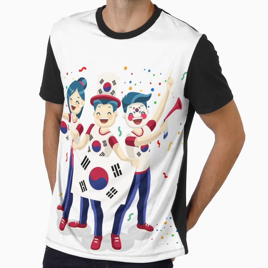 South Korean Flag Football Fans by aurielaki Unisex T-shirt, Sweatshirt, Hoodie, Long Sleeve Tee - T-Shirt, Sweatshirt, Hoodie