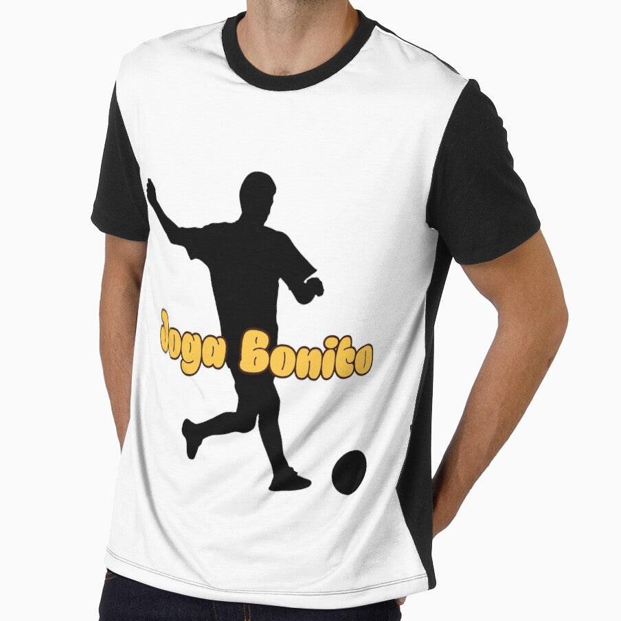 Joga Bonito - Brasil Football Player Silhouette Classic by StorTaly Unisex T-shirt, Sweatshirt, Hoodie, Long Sleeve Tee - T-Shirt, Sweatshirt, Hoodie