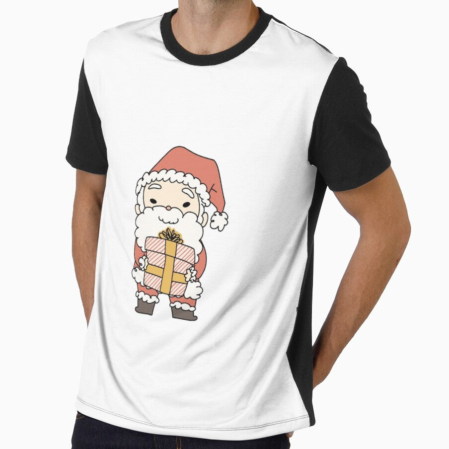 Chibi Santa by Miinachan Unisex T-shirt, Sweatshirt, Hoodie, Long Sleeve Tee - T-Shirt, Sweatshirt, Hoodie