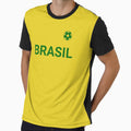 Brazil Soccer by Zamian86 Unisex T-shirt, Sweatshirt, Hoodie, Long Sleeve Tee - T-Shirt, Sweatshirt, Hoodie
