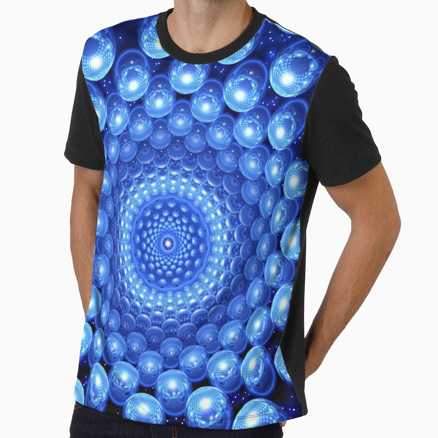Sapphire Iterations by Uncommontom Unisex T-shirt, Sweatshirt, Hoodie, Long Sleeve Tee - T-Shirt, Sweatshirt, Hoodie