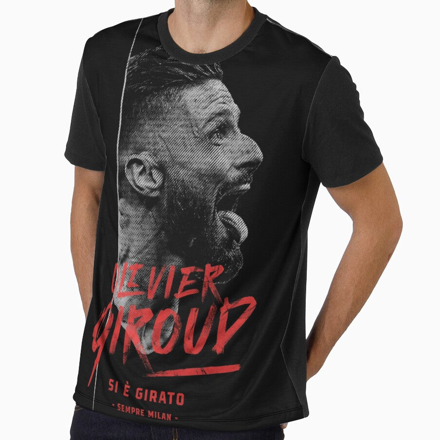 Olivier GIROUD - Fans Tshirt by RB1899 Unisex T-shirt, Sweatshirt, Hoodie, Long Sleeve Tee - T-Shirt, Sweatshirt, Hoodie