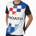Croatia Checkerboard Football 2026 Tee by jackbermess Unisex T-shirt, Sweatshirt, Hoodie, Long Sleeve Tee - T-Shirt, Sweatshirt, Hoodie
