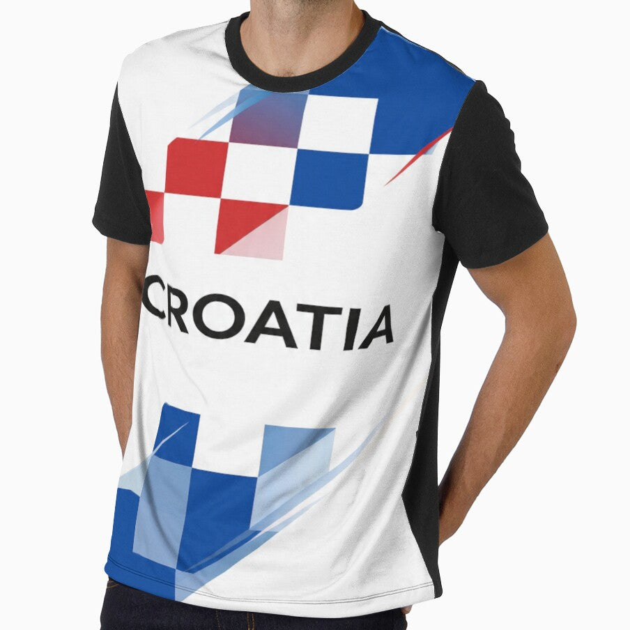 Croatia Checkerboard Football 2026 Tee by jackbermess Unisex T-shirt, Sweatshirt, Hoodie, Long Sleeve Tee - T-Shirt, Sweatshirt, Hoodie