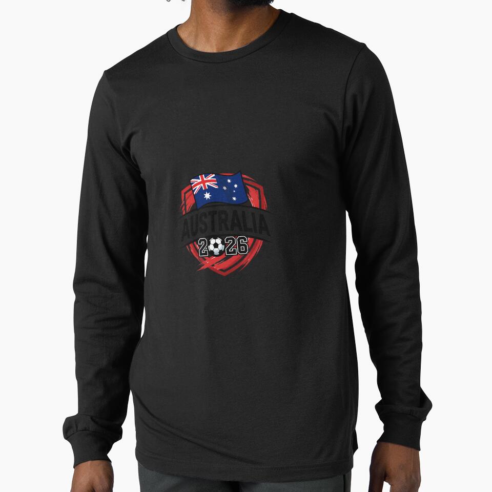 Australia World Cup 2026 Australia Football by eyrondigistore Unisex T-shirt, Sweatshirt, Hoodie, Long Sleeve Tee - T-Shirt, Sweatshirt, Hoodie