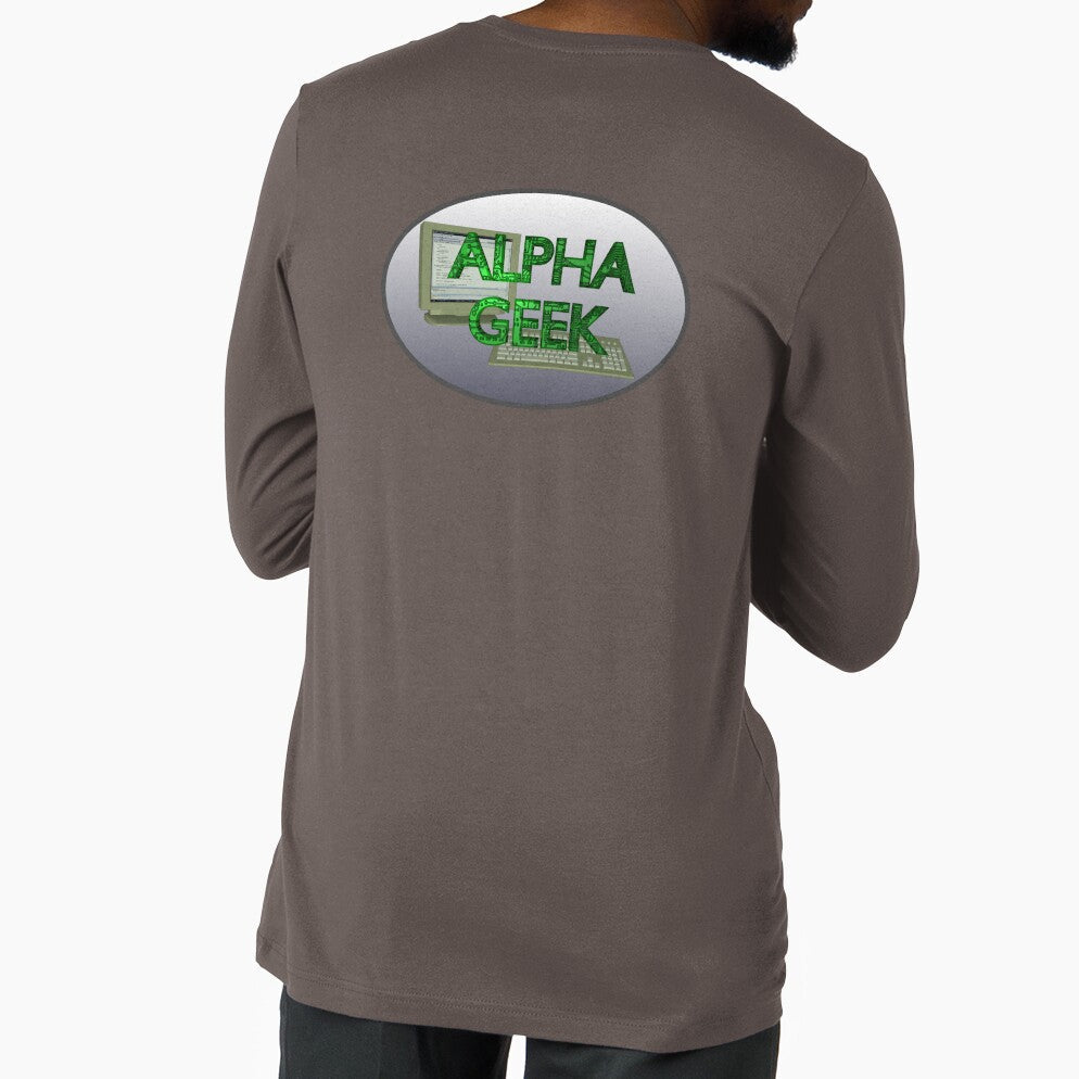Alpha Geek by Packrat Unisex T-shirt, Sweatshirt, Hoodie, Long Sleeve Tee - T-Shirt, Sweatshirt, Hoodie