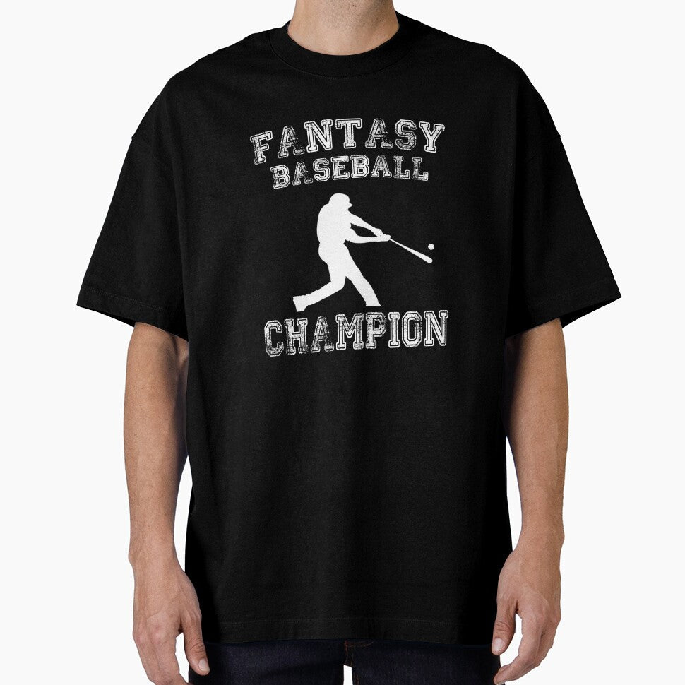 Fantasy Baseball Champion Batter by drwigglebutts Unisex T-shirt, Sweatshirt, Hoodie, Long Sleeve Tee - T-Shirt, Sweatshirt, Hoodie