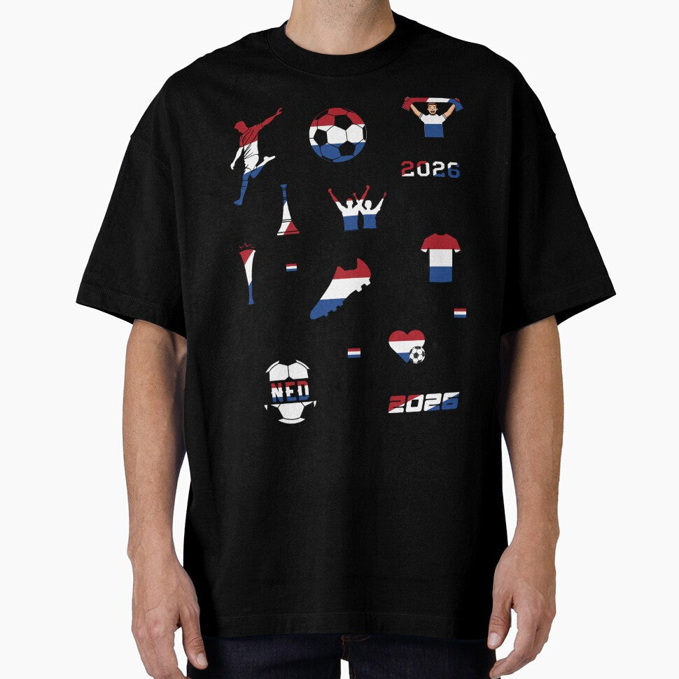 Netherlands 2026 Soccer Collection by FinalScoreClub Unisex T-shirt, Sweatshirt, Hoodie, Long Sleeve Tee - T-Shirt, Sweatshirt, Hoodie