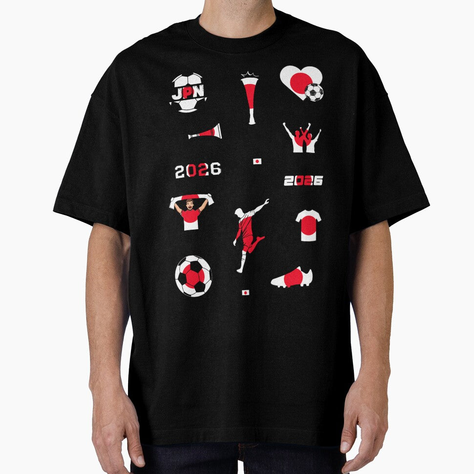 Japan 2026 Soccer Collection by FinalScoreClub Unisex T-shirt, Sweatshirt, Hoodie, Long Sleeve Tee - T-Shirt, Sweatshirt, Hoodie