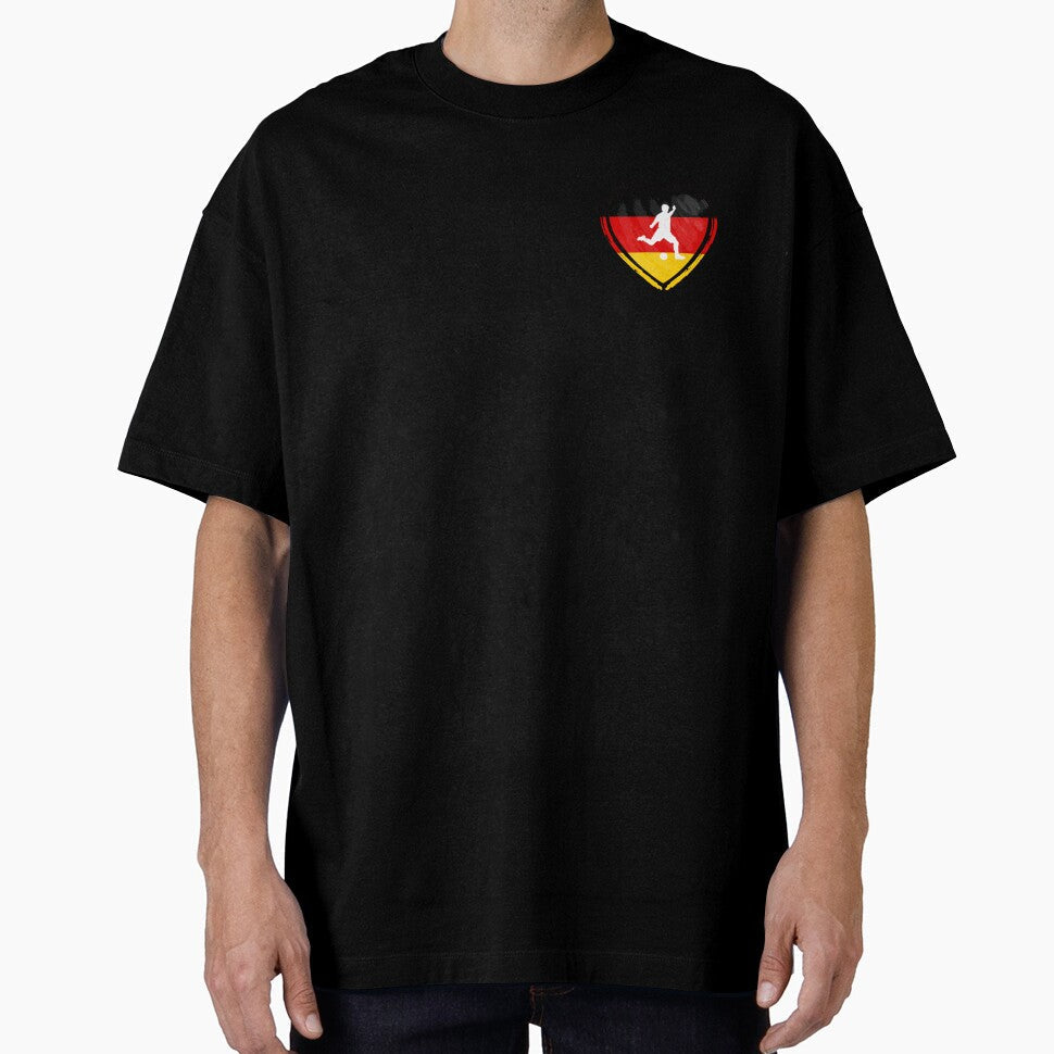 Germany Football Championship Europe Love Heart by ShirtWardrobe Unisex T-shirt, Sweatshirt, Hoodie, Long Sleeve Tee - T-Shirt, Sweatshirt, Hoodie