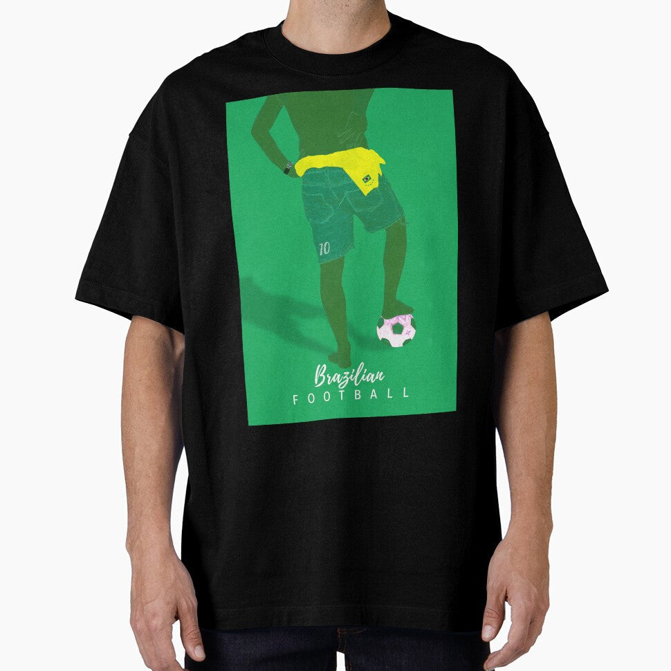 Brazilian Football Tribute by BelchiorCanizo Unisex T-shirt, Sweatshirt, Hoodie, Long Sleeve Tee - T-Shirt, Sweatshirt, Hoodie