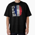 France Flag Fingerprint - It's in my DNA French by PartyShirts1 Unisex T-shirt, Sweatshirt, Hoodie, Long Sleeve Tee - T-Shirt, Sweatshirt, Hoodie