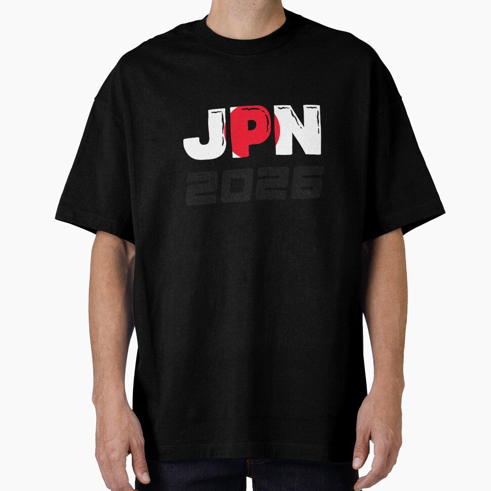 Japan JPN 2026 Design by FinalScoreClub Unisex T-shirt, Sweatshirt, Hoodie, Long Sleeve Tee - T-Shirt, Sweatshirt, Hoodie