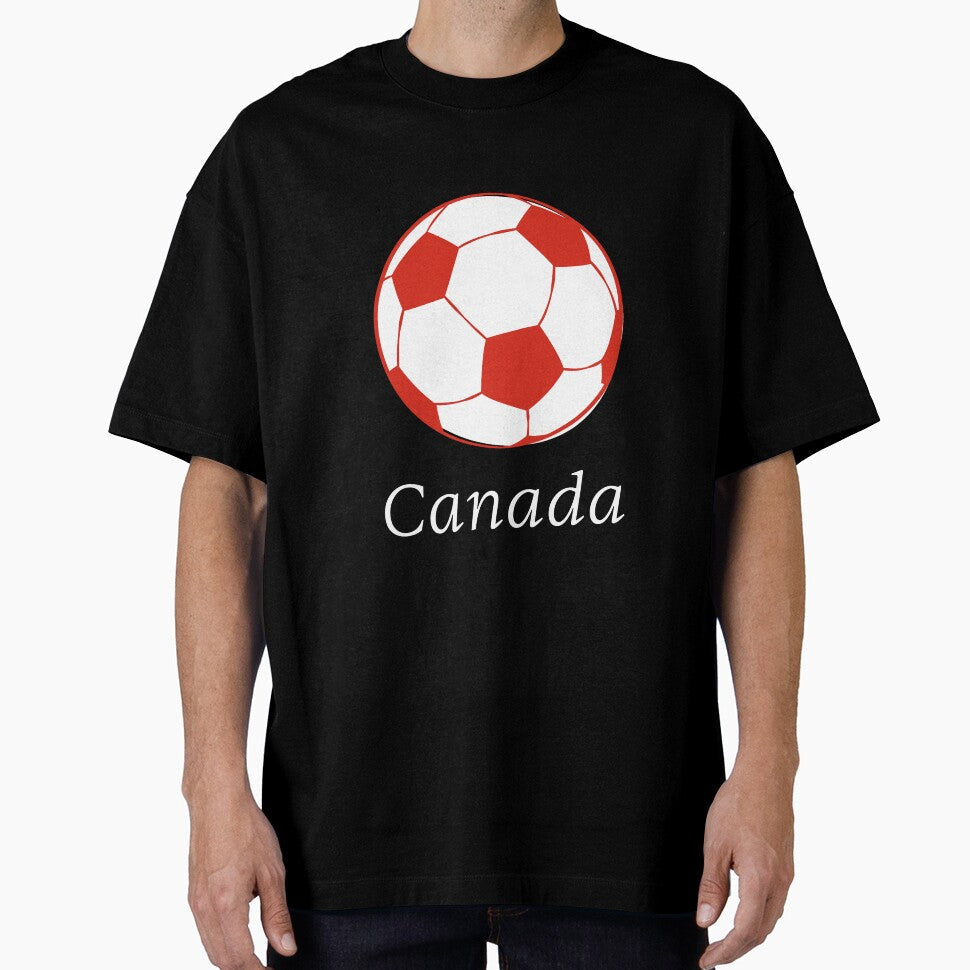 Football Fans Canada by CarlottaLai Unisex T-shirt, Sweatshirt, Hoodie, Long Sleeve Tee - T-Shirt, Sweatshirt, Hoodie