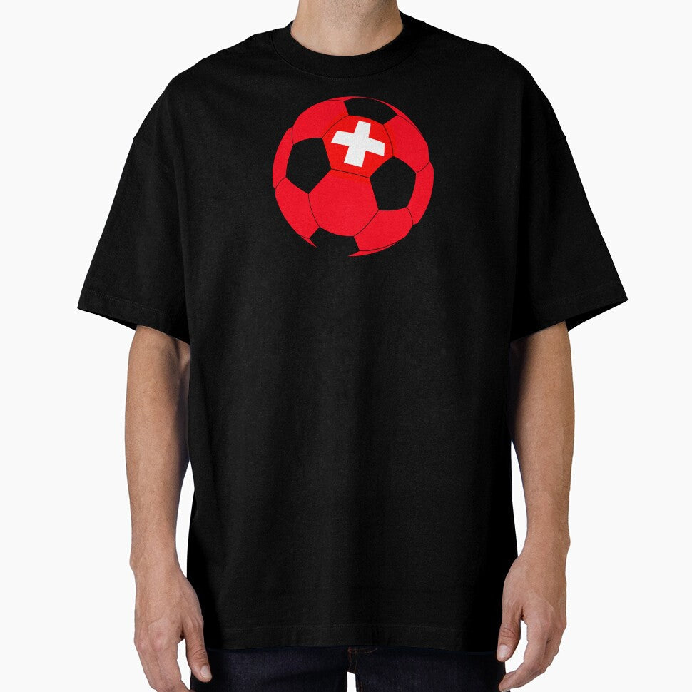 Switzerland Soccer Switzerland Gift Sports T-Shirt by MarlowLoom Unisex T-shirt, Sweatshirt, Hoodie, Long Sleeve Tee - T-Shirt, Sweatshirt, Hoodie