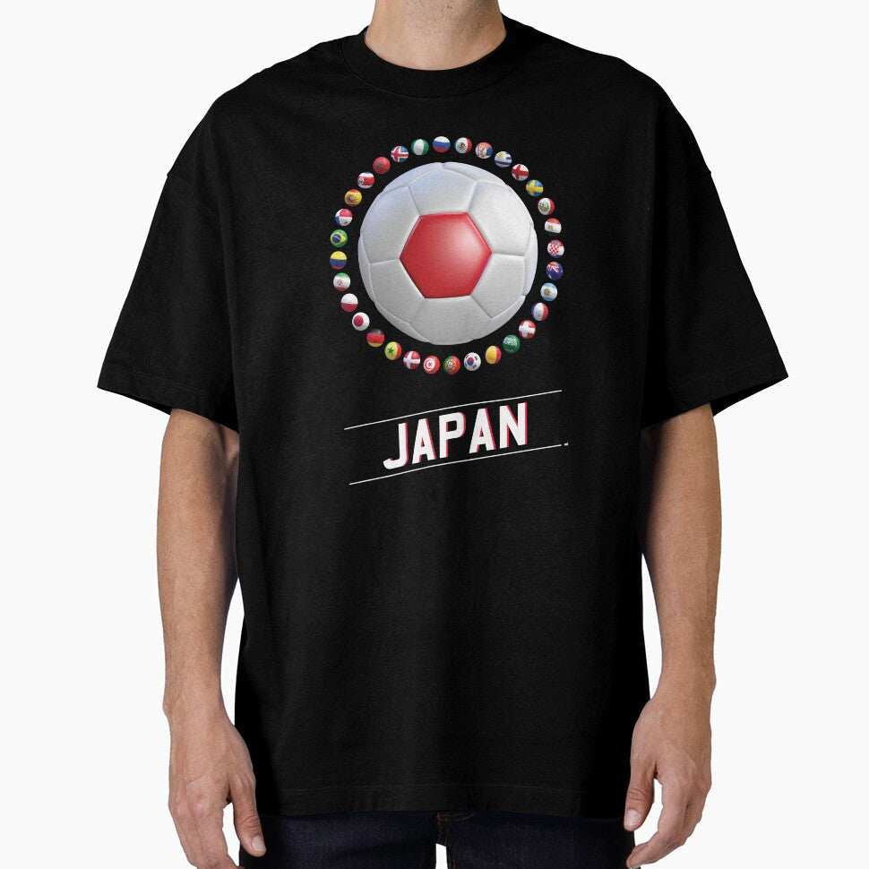 Japan - World Football Championship by m. i. Unisex T-shirt, Sweatshirt, Hoodie, Long Sleeve Tee - T-Shirt, Sweatshirt, Hoodie