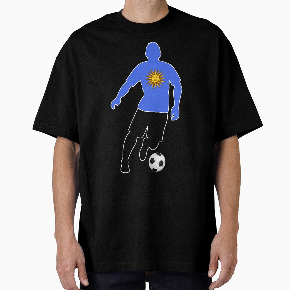 Uruguay Soccer Football Player by KleineStar Unisex T-shirt, Sweatshirt, Hoodie, Long Sleeve Tee - T-Shirt, Sweatshirt, Hoodie