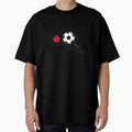 Japan Soccer Vibes  Flag, Ball & Boot Combo by thesmilngnature Unisex T-shirt, Sweatshirt, Hoodie, Long Sleeve Tee - T-Shirt, Sweatshirt, Hoodie