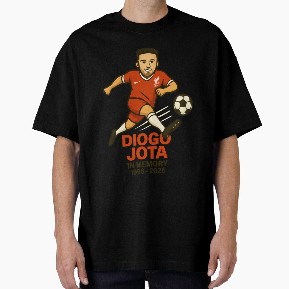 In Memory of Diogo Jota by VoglR Unisex T-shirt, Sweatshirt, Hoodie, Long Sleeve Tee - T-Shirt, Sweatshirt, Hoodie
