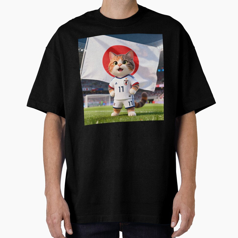 World Cup Cat Japan by ArtCanada Unisex T-shirt, Sweatshirt, Hoodie, Long Sleeve Tee - T-Shirt, Sweatshirt, Hoodie
