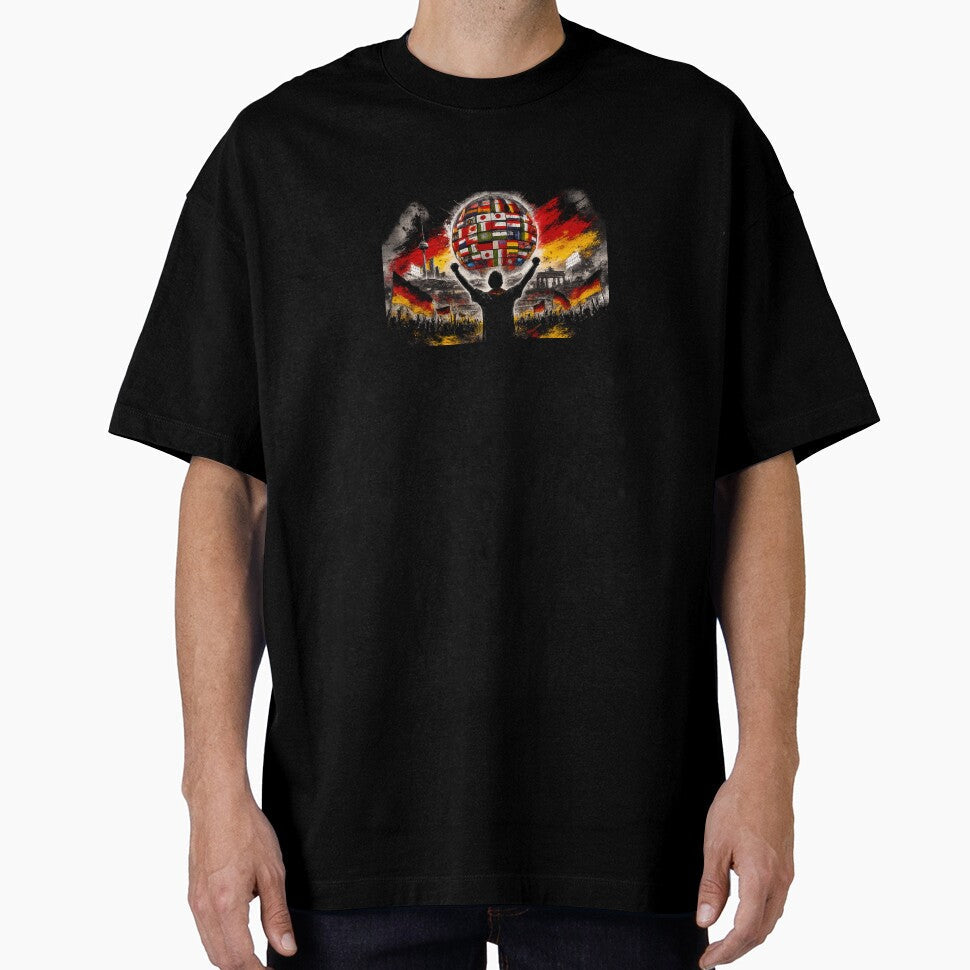 World United Football by Motivium.shop Unisex T-shirt, Sweatshirt, Hoodie, Long Sleeve Tee - T-Shirt, Sweatshirt, Hoodie