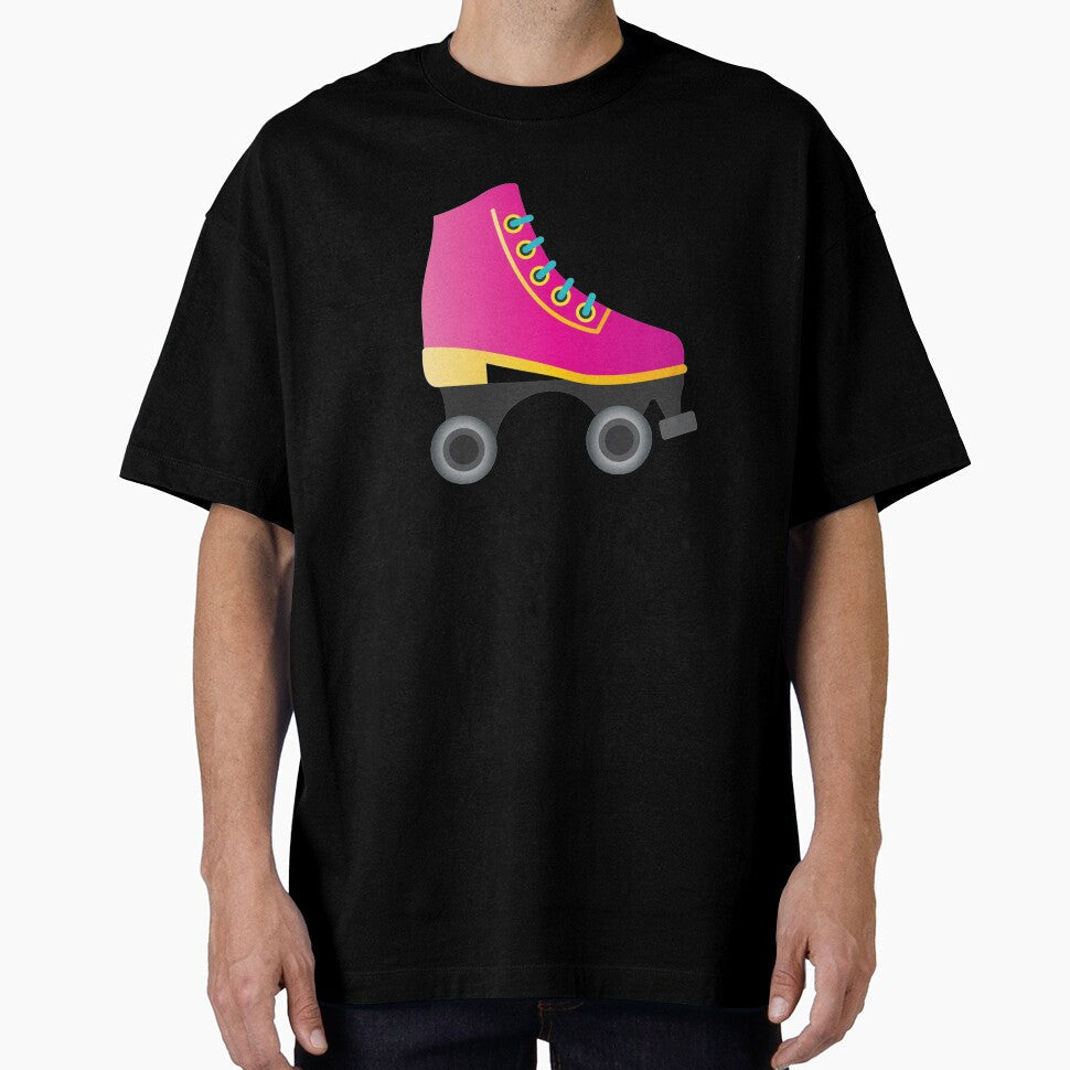 Pink Roller Skate by Slinky-Reebs Unisex T-shirt, Sweatshirt, Hoodie, Long Sleeve Tee - T-Shirt, Sweatshirt, Hoodie