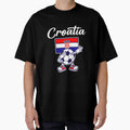 CROATIA - Dabbing Football Soccer Ball - CROATIA by Darling DeDe Unisex T-shirt, Sweatshirt, Hoodie, Long Sleeve Tee - T-Shirt, Sweatshirt, Hoodie