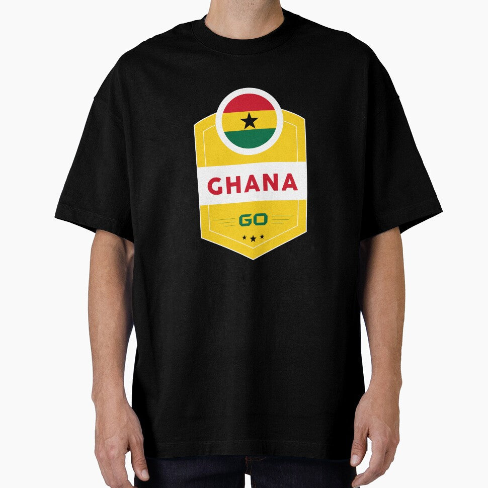 GHANA FLAG SHIELD by MarkMotta Unisex T-shirt, Sweatshirt, Hoodie, Long Sleeve Tee - T-Shirt, Sweatshirt, Hoodie