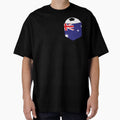 Football Australia in the breast pocket by peter2art Unisex T-shirt, Sweatshirt, Hoodie, Long Sleeve Tee - T-Shirt, Sweatshirt, Hoodie