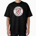 Brackley Town FC Crest Poster  Non-League Football Art by Final Whistle Art Unisex T-shirt, Sweatshirt, Hoodie, Long Sleeve Tee - T-Shirt, Sweatshirt, Hoodie