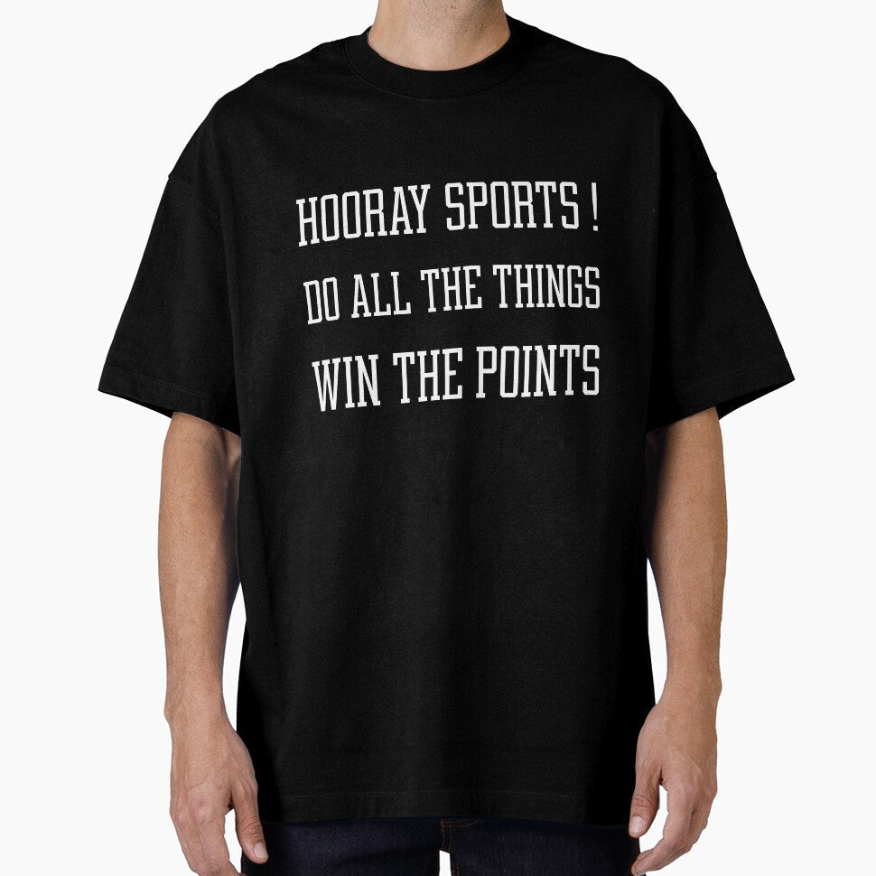 Hooray Sports Shirt | Funny Soccer Mom Tee | Game Day Gift | Sports Parent Crewneck by rvanderveken - T-Shirt, Sweatshirt, Hoodie