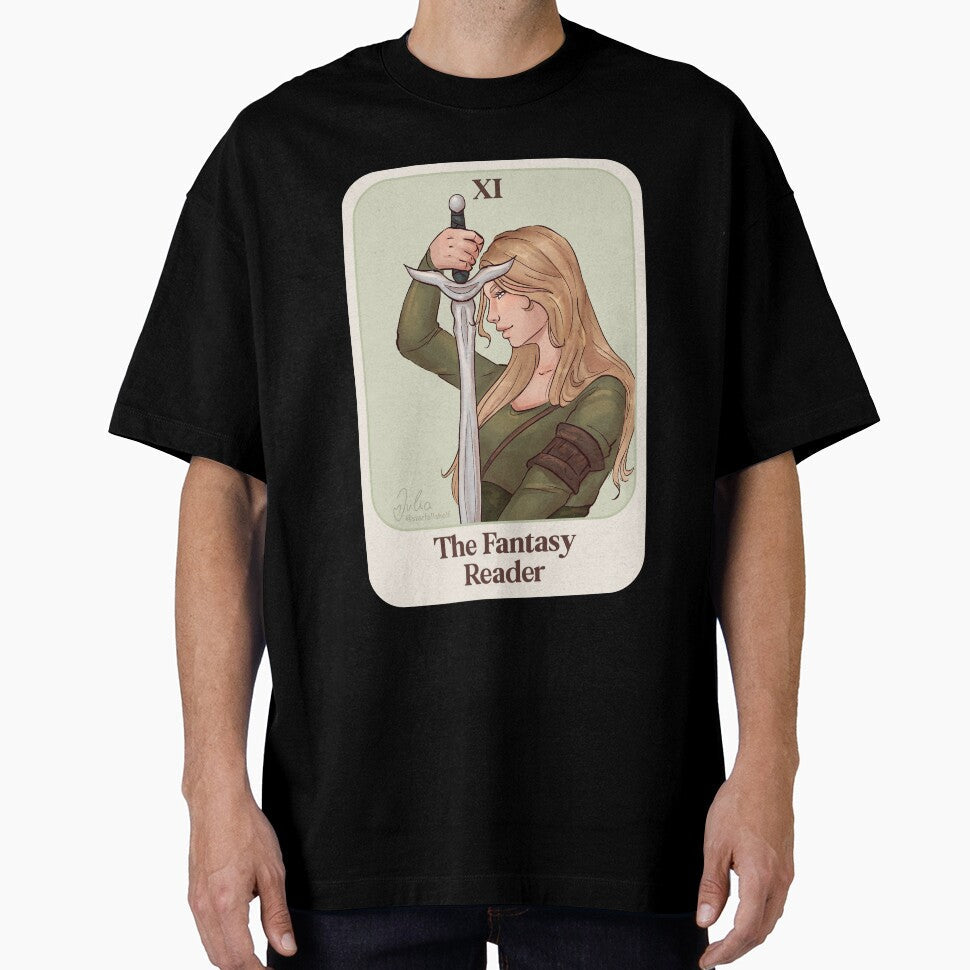 The Fantasy Reader Tarot Card by starfallshelf1 Unisex T-shirt, Sweatshirt, Hoodie, Long Sleeve Tee - T-Shirt, Sweatshirt, Hoodie