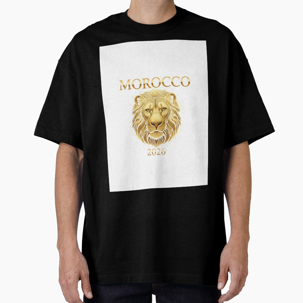 Copy of Copy of Morocco 2026 World Cup - Traditional Zellige Football Design by Moccroad Unisex T-shirt, Sweatshirt, Hoodie, Long Sleeve Tee - T-Shirt, Sweatshirt, Hoodie