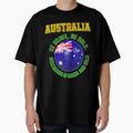 Australia fan slogan for football, Australian supporters by superpixus Unisex T-shirt, Sweatshirt, Hoodie, Long Sleeve Tee - T-Shirt, Sweatshirt, Hoodie