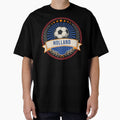 Holland Vintage Soccer Crest  Retro Dutch Football Badge Fan Emblem by icemanphotos Unisex T-shirt, Sweatshirt, Hoodie, Long Sleeve Tee - T-Shirt, Sweatshirt, Hoodie