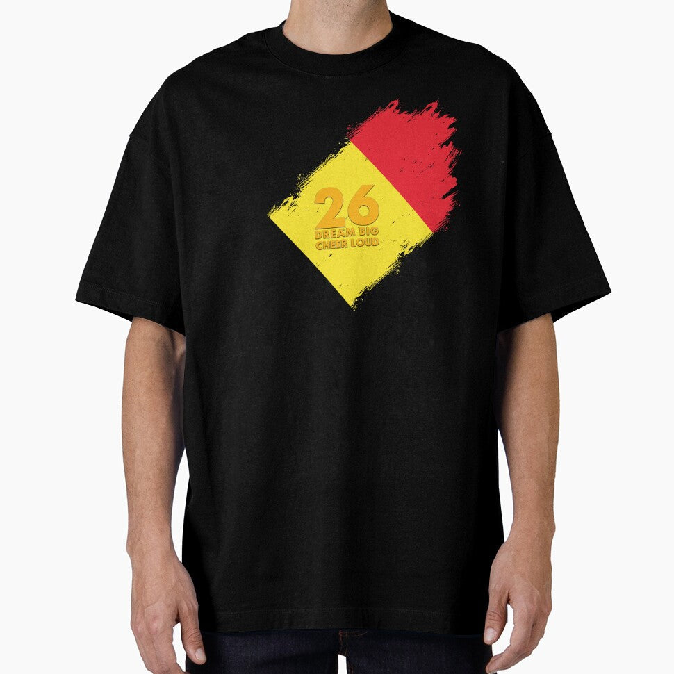 Belgium Football 2026 Dream Big Cheer Loud by BananaPrint Unisex T-shirt, Sweatshirt, Hoodie, Long Sleeve Tee - T-Shirt, Sweatshirt, Hoodie