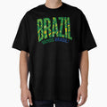 Brazil National Team by MKDSN Unisex T-shirt, Sweatshirt, Hoodie, Long Sleeve Tee - T-Shirt, Sweatshirt, Hoodie