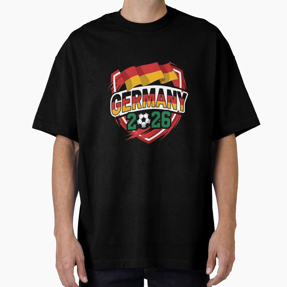 GERMANY World Cup 2026 Gift  GERMANY Football by riimshop Unisex T-shirt, Sweatshirt, Hoodie, Long Sleeve Tee - T-Shirt, Sweatshirt, Hoodie
