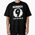 Numer 9 for Soccer, Football Natural Striker by KrisRubinArt Unisex T-shirt, Sweatshirt, Hoodie, Long Sleeve Tee - T-Shirt, Sweatshirt, Hoodie