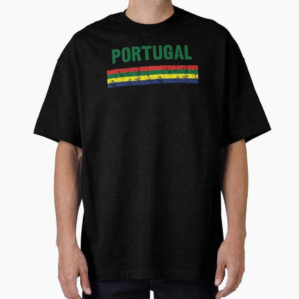 Portugal National Flag by The Junto Shop Unisex T-shirt, Sweatshirt, Hoodie, Long Sleeve Tee - T-Shirt, Sweatshirt, Hoodie
