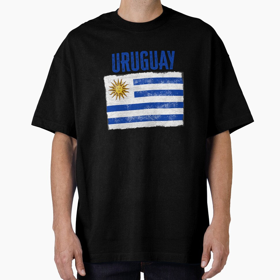 Uruguay by JohnMillDesigns Unisex T-shirt, Sweatshirt, Hoodie, Long Sleeve Tee - T-Shirt, Sweatshirt, Hoodie