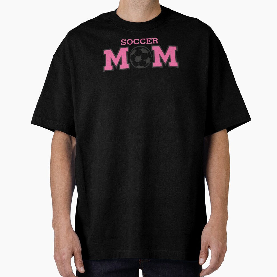 Soccer MOM in Pink by Comforts of Home, LLC Unisex T-shirt, Sweatshirt, Hoodie, Long Sleeve Tee - T-Shirt, Sweatshirt, Hoodie