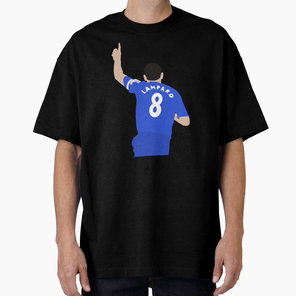 Frank Lampard Block Art by HTWallace Unisex T-shirt, Sweatshirt, Hoodie, Long Sleeve Tee - T-Shirt, Sweatshirt, Hoodie