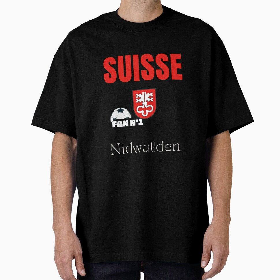 Nidwalden supporter Switzerland number one football-passion football by Passionfoot Unisex T-shirt, Sweatshirt, Hoodie, Long Sleeve Tee - T-Shirt, Sweatshirt, Hoodie