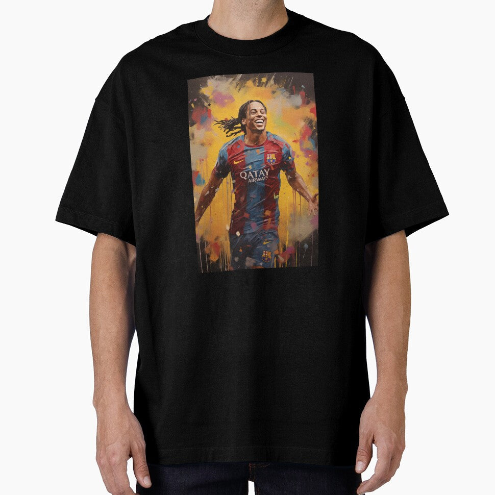 Ronaldinho goal celebration by ReverseWorld Unisex T-shirt, Sweatshirt, Hoodie, Long Sleeve Tee - T-Shirt, Sweatshirt, Hoodie
