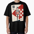 Luka Modri Minimalist Football Poster, Croatia Soccer Art, Sports Print, Modern Athlete Illustration by Studio pod Burom - T-Shirt, Sweatshirt, Hoodie