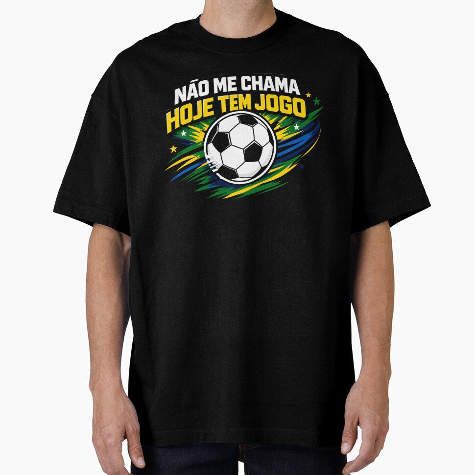 Nao Me Chama, Game Day Soccer Quote by rocknrollstyles Unisex T-shirt, Sweatshirt, Hoodie, Long Sleeve Tee - T-Shirt, Sweatshirt, Hoodie
