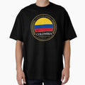 Viva Colombia Independencia 1810 Heritage Crest by crouchingpixel Unisex T-shirt, Sweatshirt, Hoodie, Long Sleeve Tee - T-Shirt, Sweatshirt, Hoodie