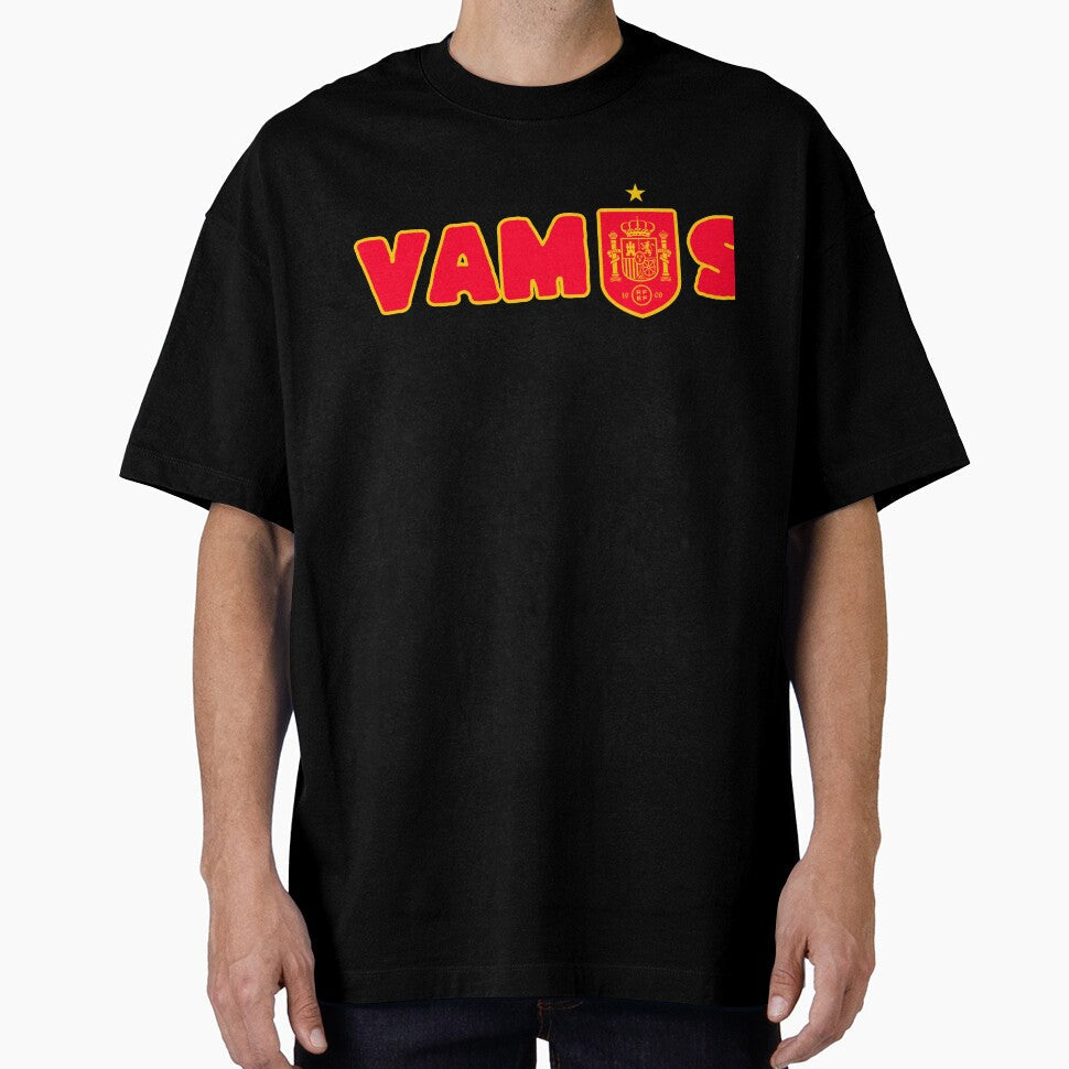 spain football team vamos fan t shirt by scabsecrete Unisex T-shirt, Sweatshirt, Hoodie, Long Sleeve Tee - T-Shirt, Sweatshirt, Hoodie