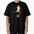 French Football Player Soccer Silhouette France Flag by LintonGriffin Unisex T-shirt, Sweatshirt, Hoodie, Long Sleeve Tee - T-Shirt, Sweatshirt, Hoodie